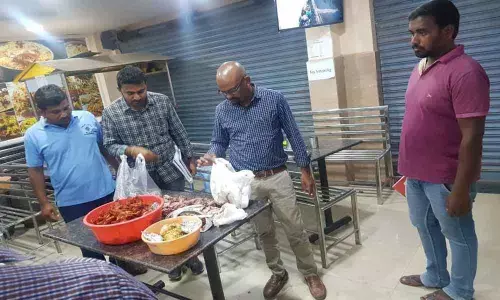 10,000 fine imposed on Bawarchi at Peerzadiguda