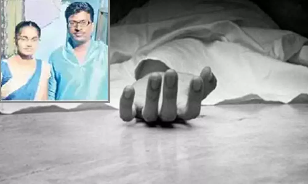 Woman commits suicide as her husband hospitalized with heart attack in Hyderabad