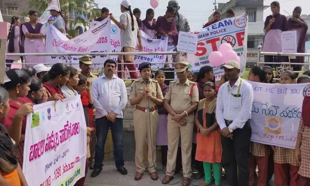 Khammam: DCP Puja warns criminals of stern action for attacking girls