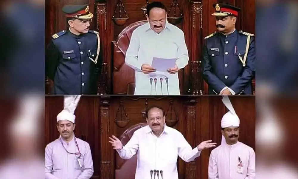 Martial law in Rajya Sabha! New uniform to be revisited after uproar