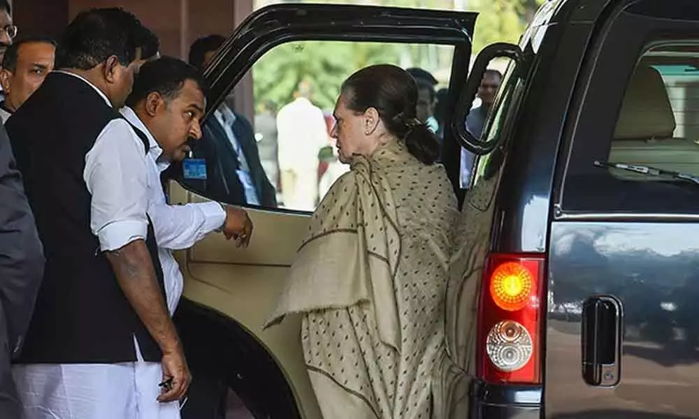 Downgraded from SPG cover, Sonia gets 10-year-old SUV