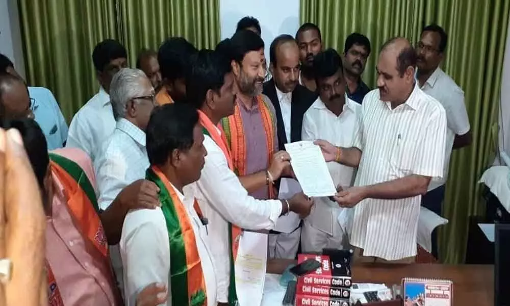 Tirupati: BJP complains against Kodali Nani