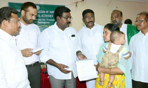 Godavari boat tragedy: Puvvada hands over 10 lakh ex to victim family members