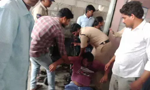 Mahabubabad: Farmer attempts suicide