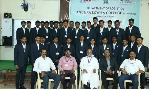 Apprenticeship drive for BBA Logistics at Andhra Loyola College in Vijayawada