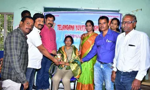 Girls told to be brave like Jhansi Lakshmi Bai: Karimnagar Joint Collector GV Shyam Prasad Lal