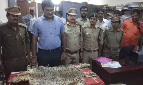 Nine held for killing and trading leopard skin in Giddalur