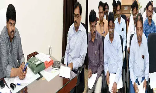 Sand depots to be set up at places far from sand reaches: Collector R Muthyala Raju