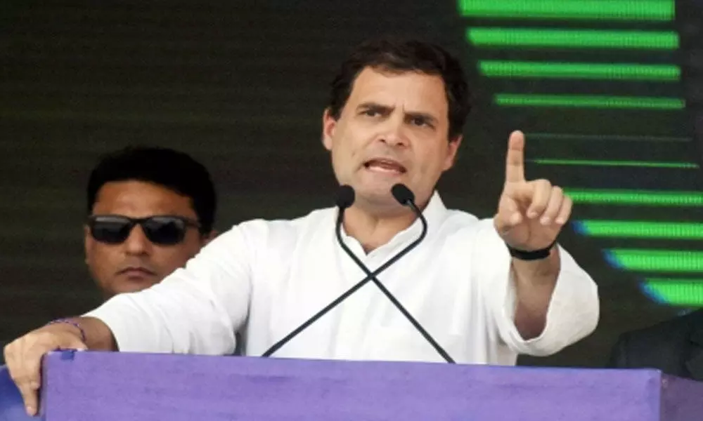 Rahul Gandhi raises issue of sedition charges against tribals in Jharkhand