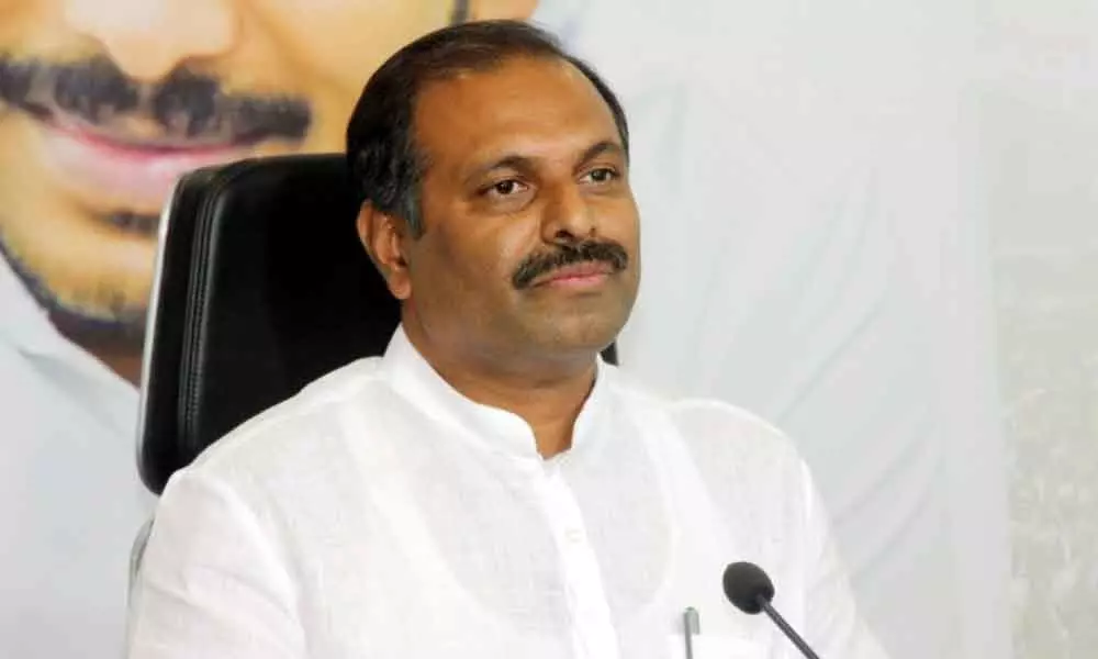 Amaravati: Government chief whip Gadikota Srikanth Reddy criticisms at Naidu remarks