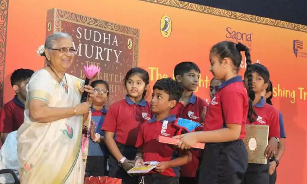 Bangalore: Vidyashilp Academy hosts acclaimed author Sudha Murty