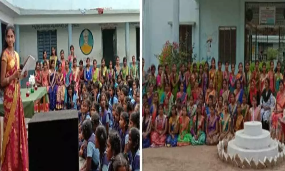 Peddemul: Self Government Day celebrated at Kasturiba Gandhi School