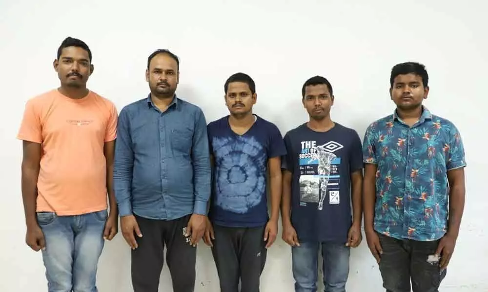 Hyderabad: Cops arrest five cyber fraudsters from Jharkhand
