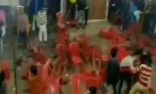 People hurl chairs at each other during Qawwali event in Haridwar. Video is viral