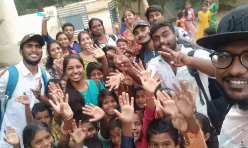 Hyderabad: Awareness campaign at GITAM for school kids
