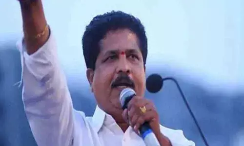 IT raids TRS Kukatpally MLA Madhavaram Krishna Rao house, office