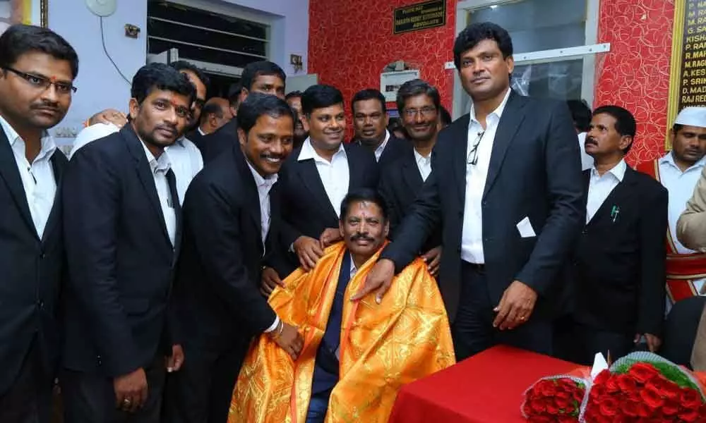 LB Nagar: High Court judges felicitated