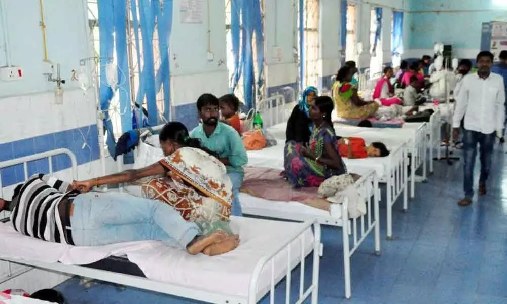 Karimnagar: No check on the spread of viral diseases, private hospitals fleece patients