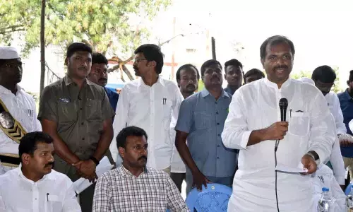 Government committed for development of the state despite financial crisis: Chief Whip G Srikanth Reddy