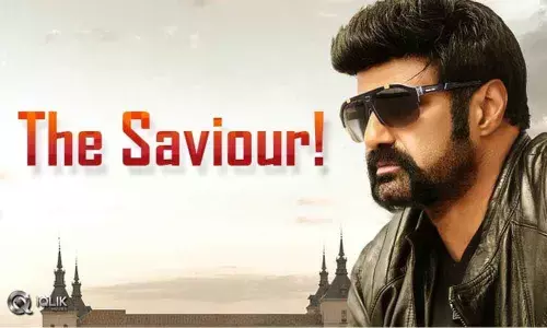 Balayya plays a saviour