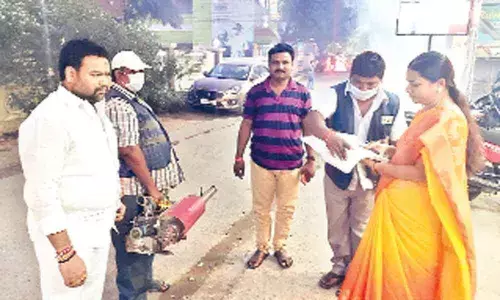 Fogging operations conducted at Nacharam