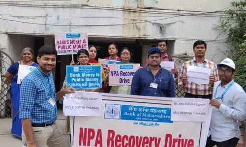 BoM staff protest against willful defaulters