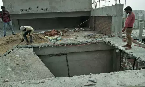 Serilingmpally; Illegal structures see a spurt in west zone