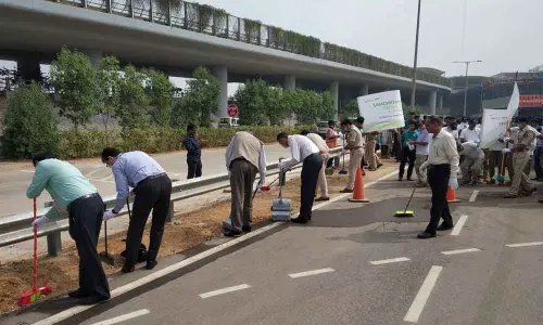 Shamshabad: Airport celebrating 15-day Swachh Bharat Pakhwada