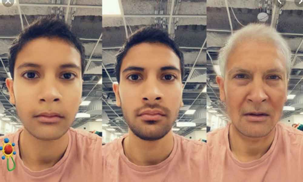 Buitensporig Regeneratief Kilauea Mountain Snapchat's 'Time Machine' filter allows you age and de-age