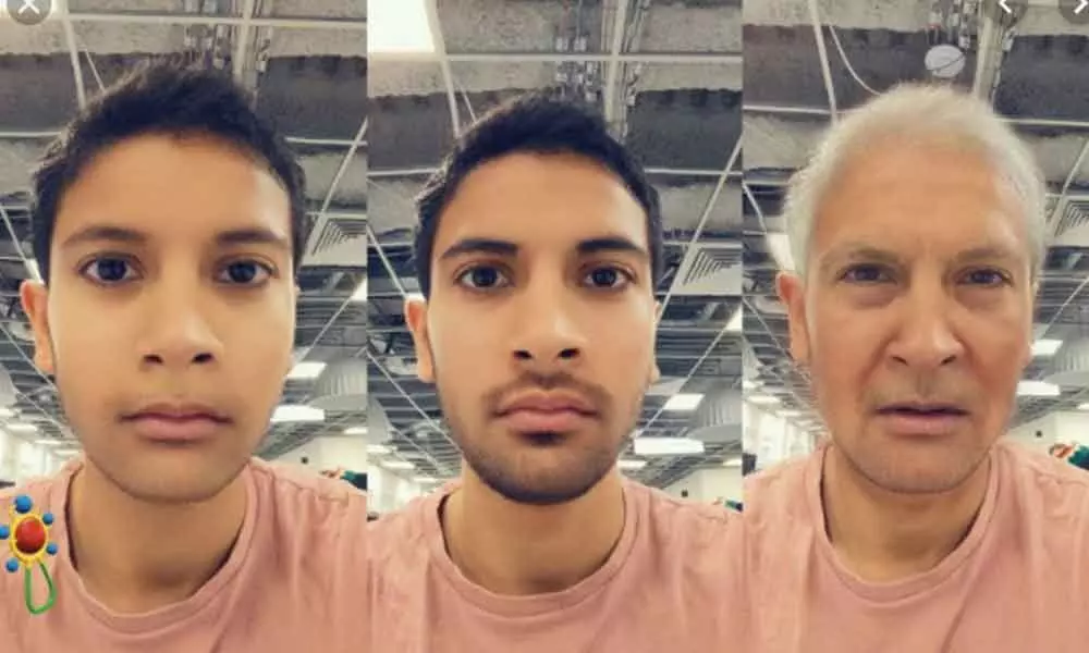 Snapchats Time Machine filter allows you age and de-age