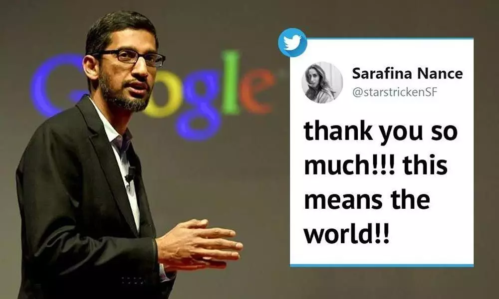 So inspiring: Sundar Pichai to a woman who scored 0 in physics but didnt quit