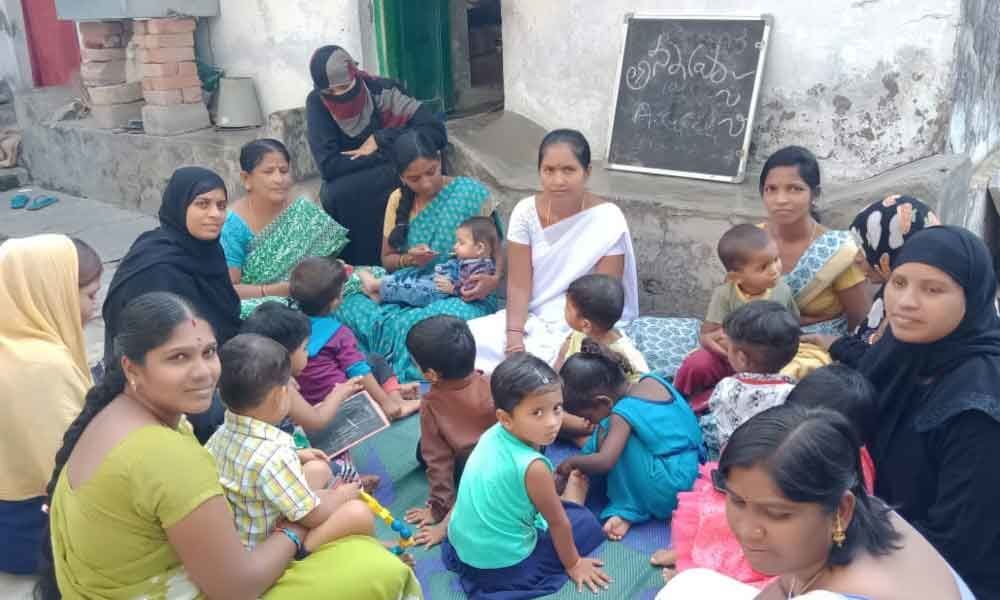 Annaprasana program organized in Mancherial