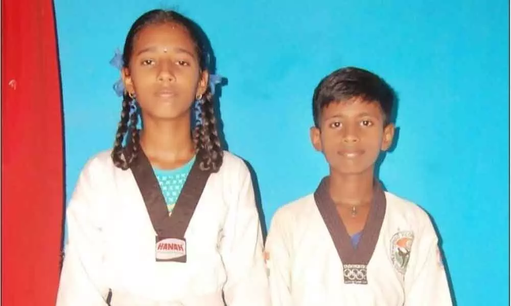Ongole siblings selected for state-level CM Cup