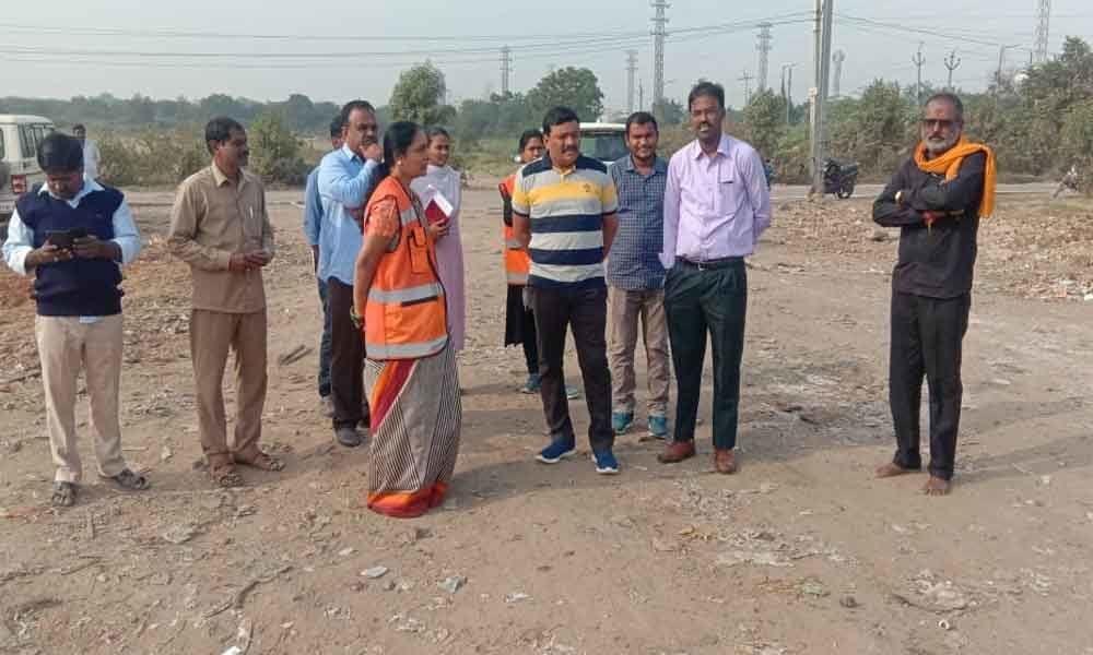 GHMC Officials Conduct Inspections In LB Nagar