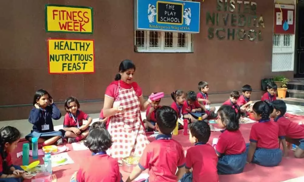 Hyderabad: Nutritious feast arranged for kids