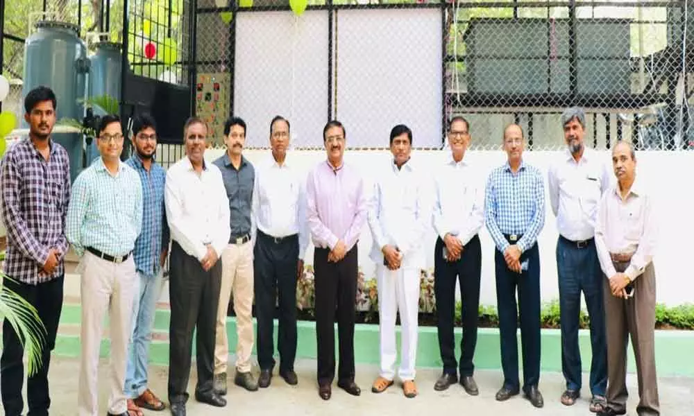Sewage treatment plant opens at HRD Institute