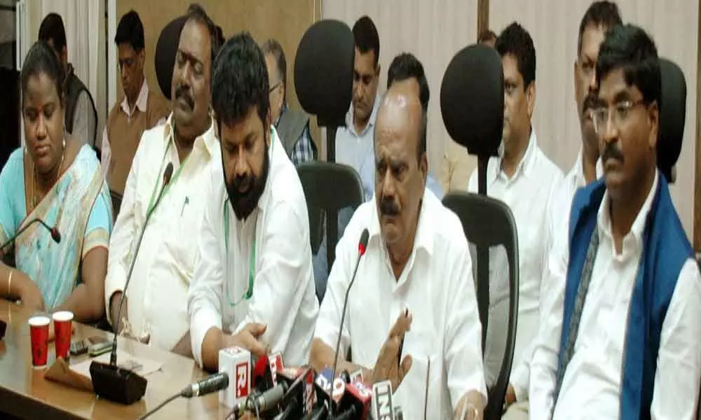 Delhi: YSRCP MPs hit back at Chowdary on in touch claim