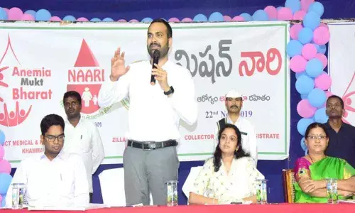 Mission Naari programme to fight anaemia launched in Khammam