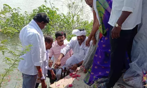 Mahbubnagar: Water released to farmlands from Maddikhan Lake