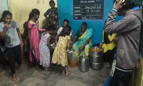 NGO distributes leftover food to underprivileged