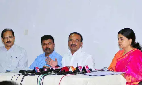 Centres 250-crore balm for TS Health dept: Minister Eatala Rajender