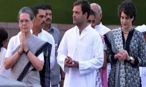Delhi Congress protests over lifting of SPG cover of Gandhi family