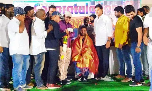 Medchal: International tourney winner gets grand welcome