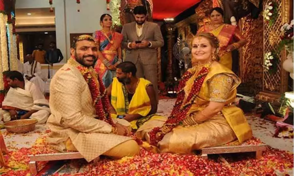 Warangal man ties knot with Australian girl