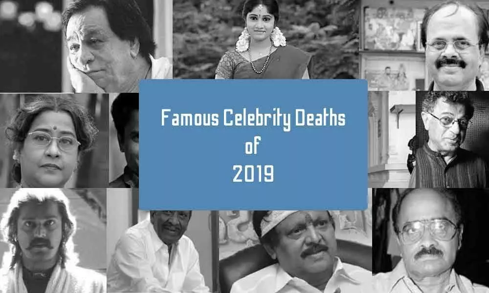 Famous celebrity deaths of 2019