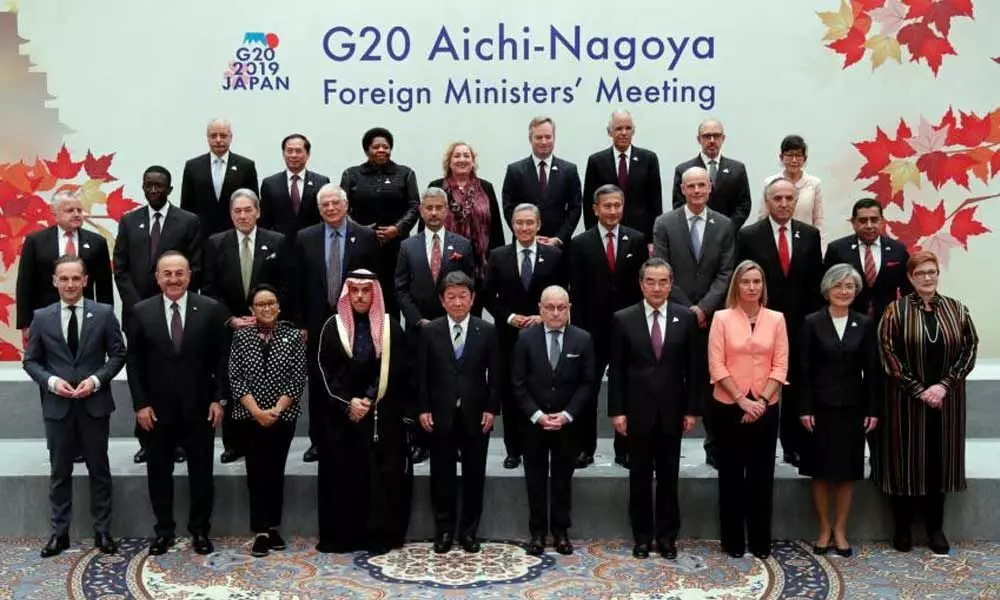 G20 foreign ministers commit to WTO reforms