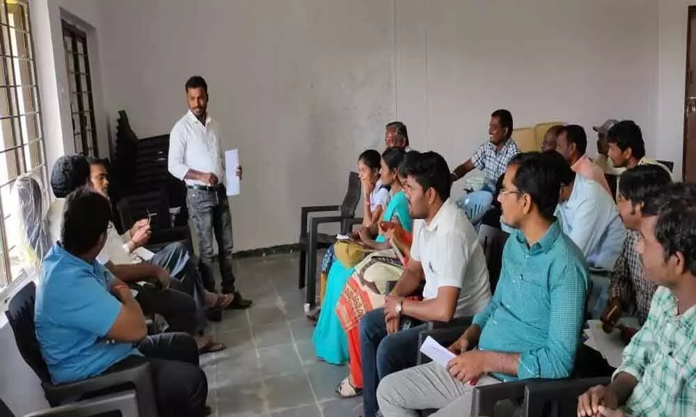 Pedda Kodapagal mandal officials meeting held in Kamareddy