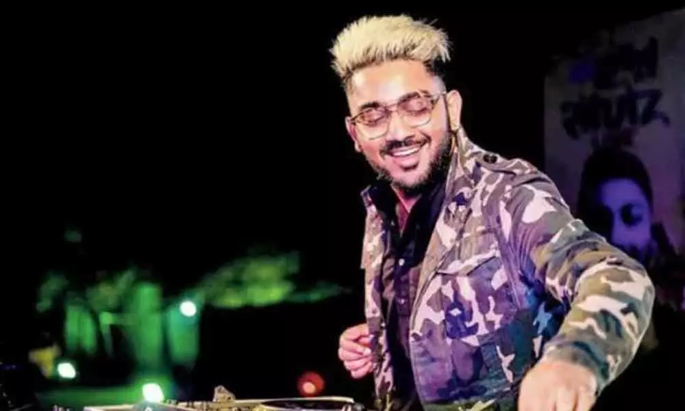 Young EDM artist Ritviz performs in Hyderabad