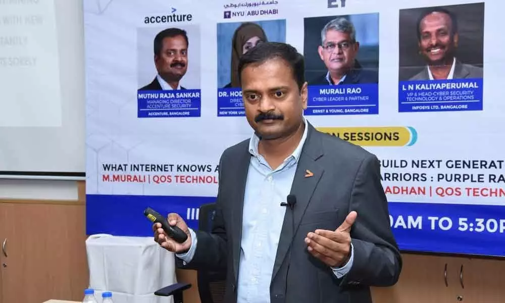 Workshop on cybersecurity held  at IIIT Sri City in Tirupati