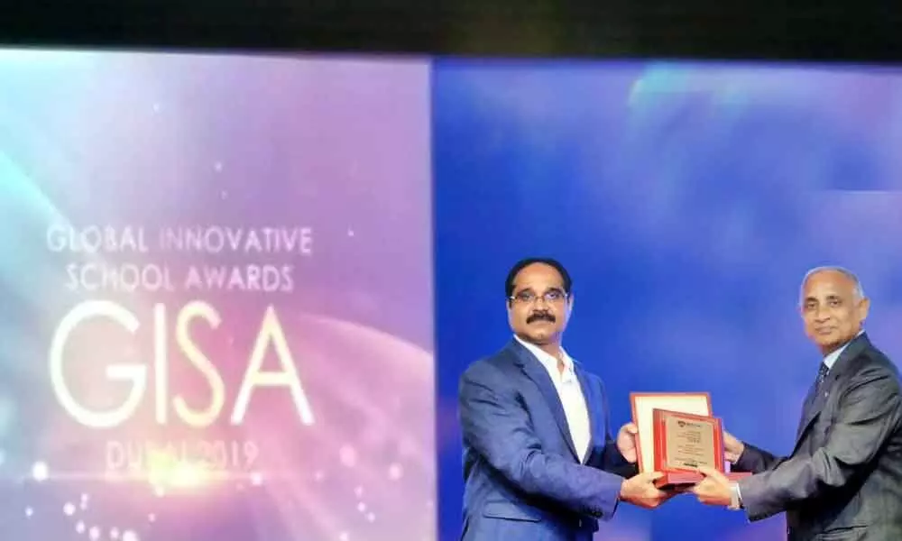 Vijayawada: DPS bags Global Innovative School Award